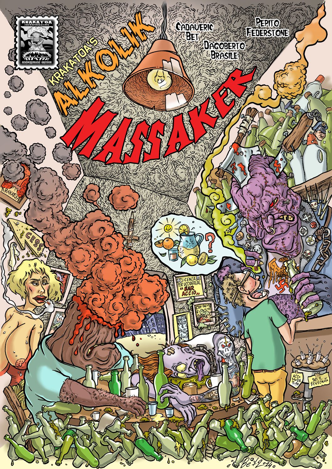 Alkolik Massaker + Corso di Sticchio, 2014